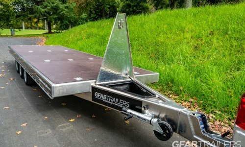 GFAB Triple Axle Alloy Flat Deck Trailer - Toolbox GFAB Triple Axle Alloy Flat Deck Trailer - Toolbox